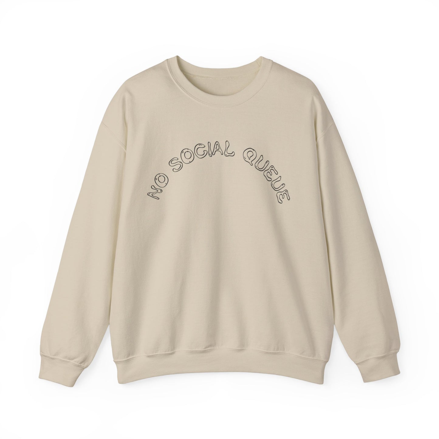 No Social Queue Sweatshirt