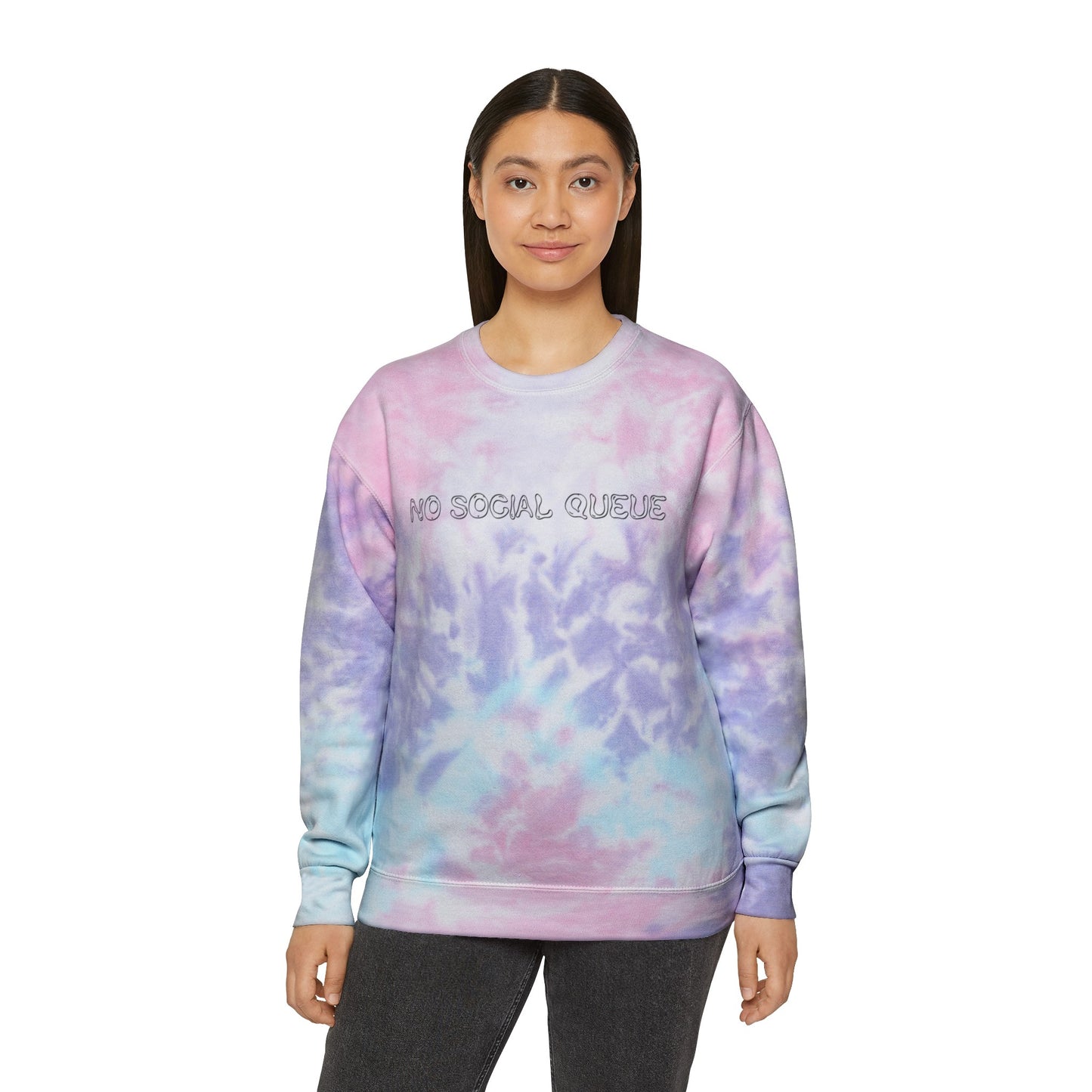 NSQ "Have A Nice Trip" Tie-Dye Crewneck