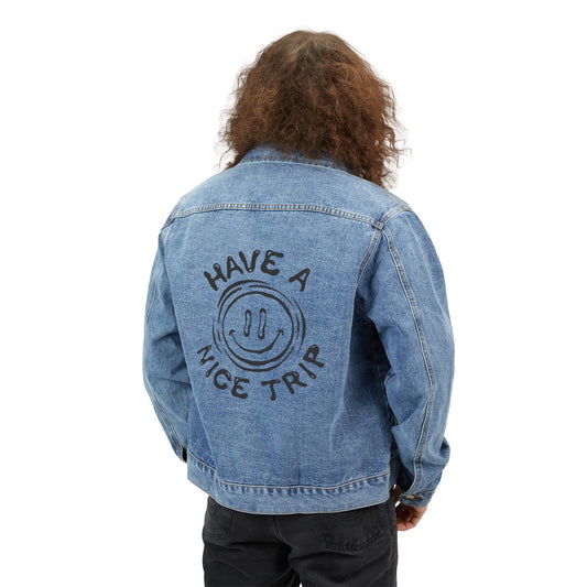 NSQ "Have A Nice Trip" Denim Jacket