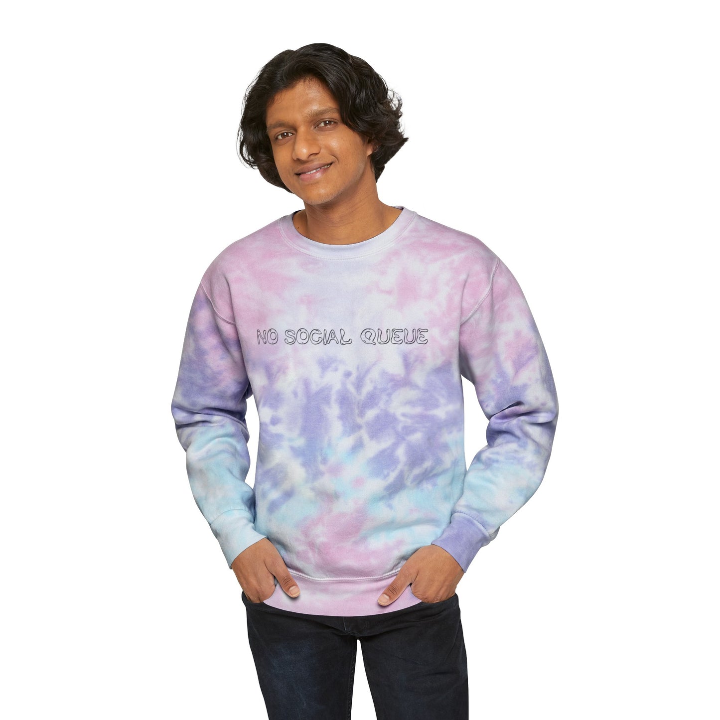 NSQ "Have A Nice Trip" Tie-Dye Crewneck